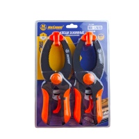 Клещи зажимные с храповым механизмом 230 мм, 2 шт.,пластик,"MAXIMUM" MX 17979